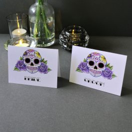 Sugar Skull place cards