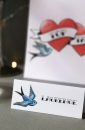 tattoo swallows place cards