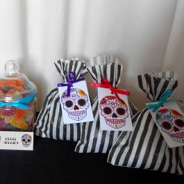 sugar skull gift tags