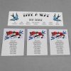 Swallows & Roses Table Plan Cards