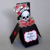 Skull & Roses Pop Up Wedding Card
