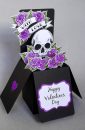 Skull & Roses Valentine Card