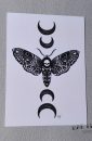 tattoo moth art print