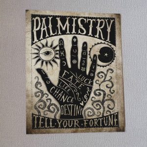 palmistry art print