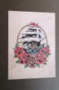 Tattoo Ship Art Print