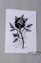 Black Rose Tattoo Print