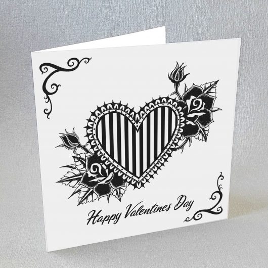 Gothic Valentines Card