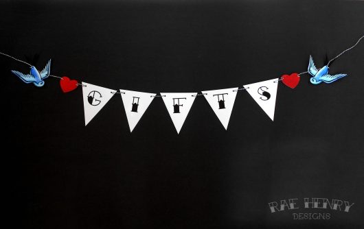 Tattoo Swallows Gifts Bunting