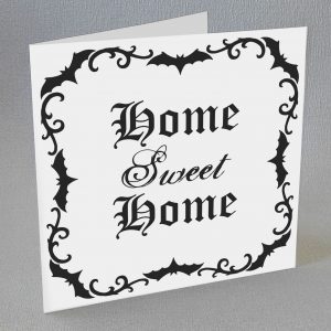 gothic new home card