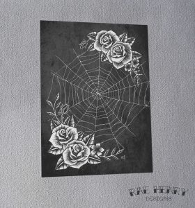 cobweb print