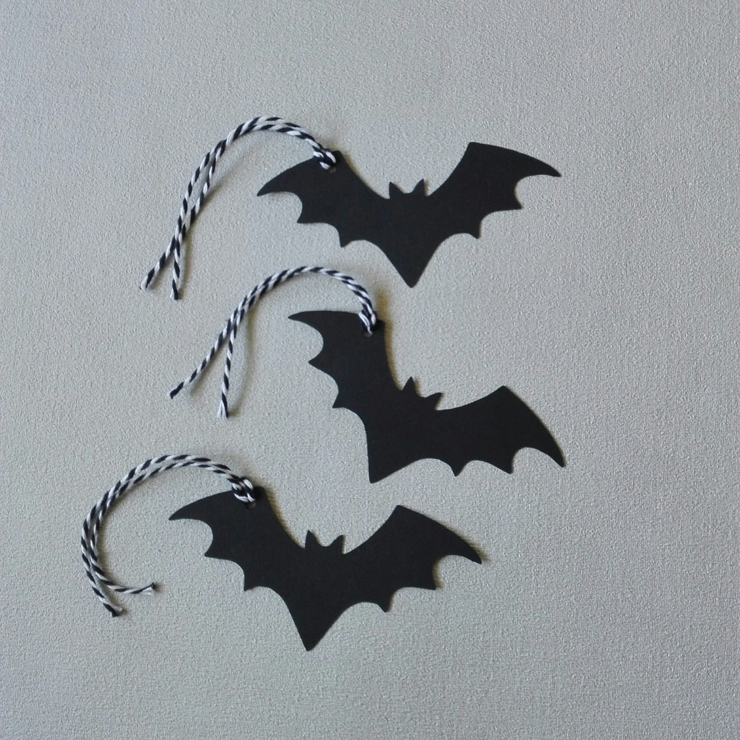 Vampire Bat Gothic Gift Tags Pack of 3 Goth Gift Tags 