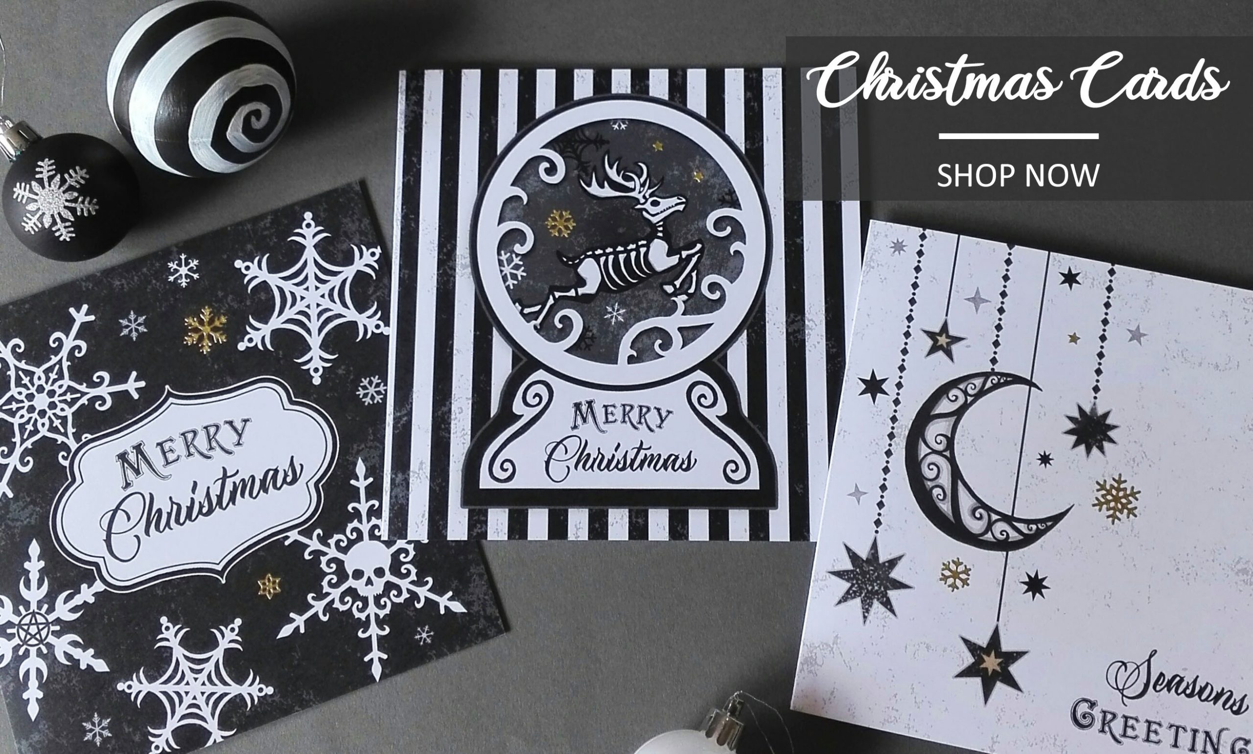 gothic christmas cards