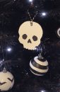 skull christmas tree decorations