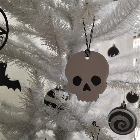 Skull Christmas Tree Decorations