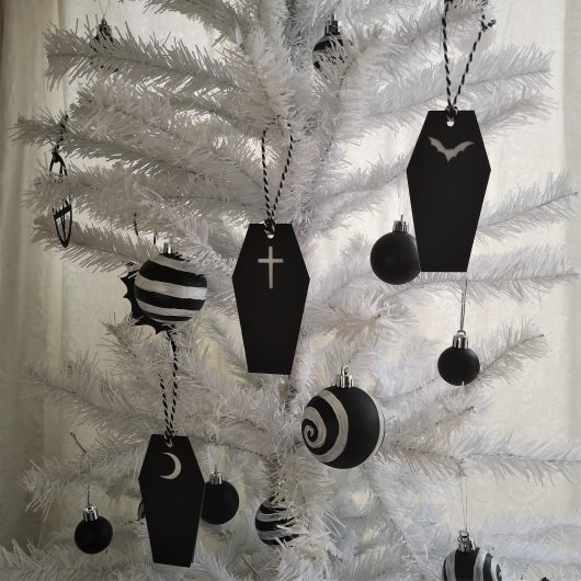 Gothic Christmas Tree Decorations