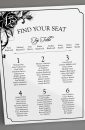 Gothic Rose Table Plan
