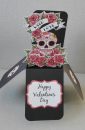 Sugar Skull Valentine Card