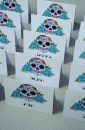 sugar skull place cards