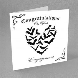 Gothic Engagement card