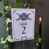 moon wedding table numbers
