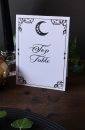 Crescent Moon Table Numbers