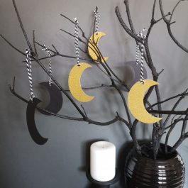 Moon Tree Decorations