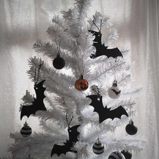 Bat Halloween Tree Decorations
