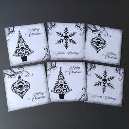 Gothic Christmas Cards Pack