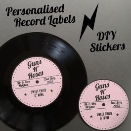 Record Table Name Stickers