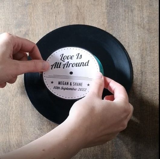 Record Table Name Stickers