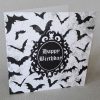 gothic bats birthday card