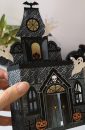 haunted house pop up halloween card