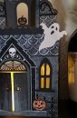 haunted house pop up halloween card