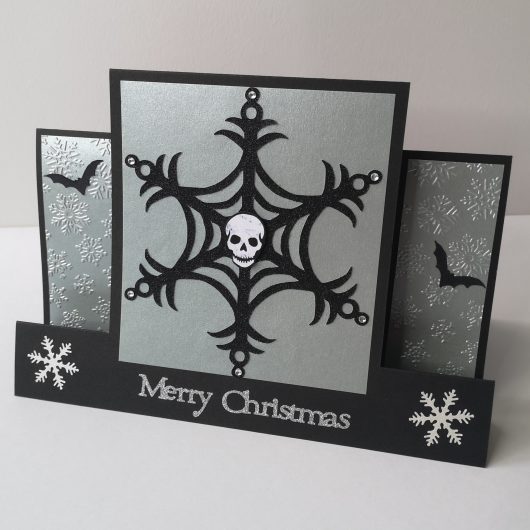 pop up christmas card goth