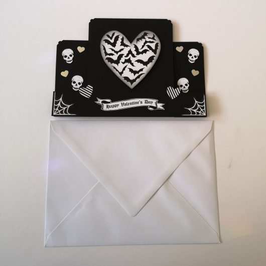 Spooky Valentine Card Pop Up