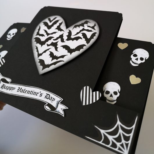 Spooky Valentine Card Pop Up