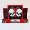 Skulls Valentine Card