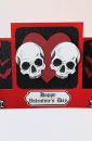 Skulls Valentine Card