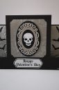 Skull Valentine Card Pop Up