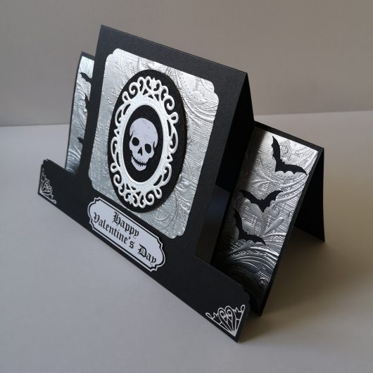 Skull Valentine Card Pop Up