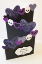 Purple Hearts Pop Up Valentine Card