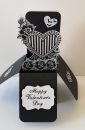 Gothic Heart Pop Up Valentine Card